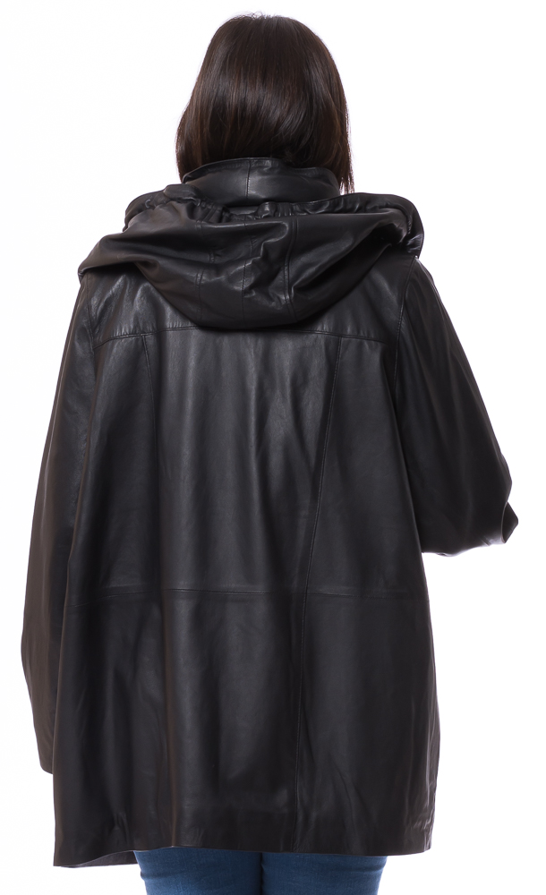 SR-1103 Kapuzenjacke schwarz von TRENDZONE