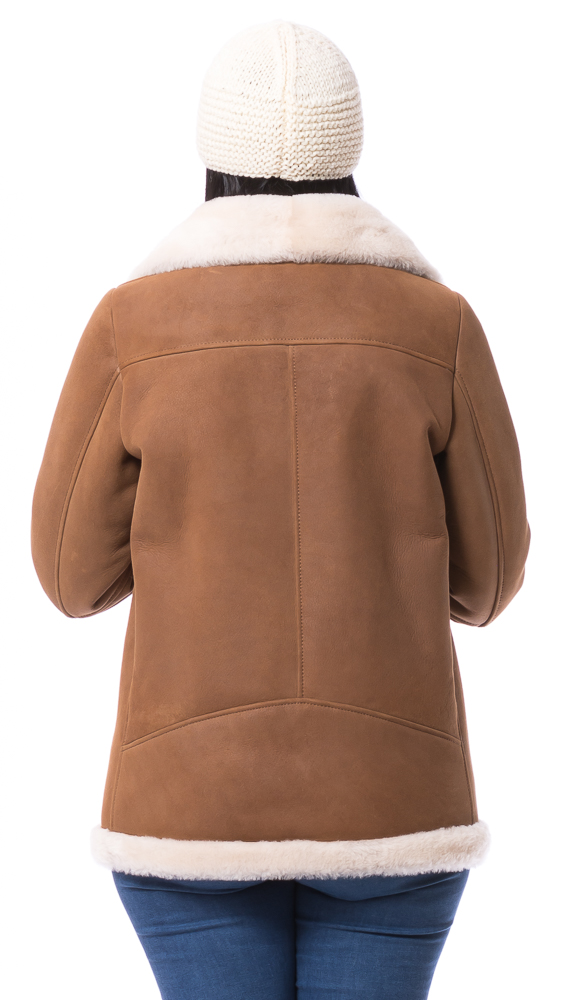 Cruzita Damen Lammfelljacke von TRENDZONE