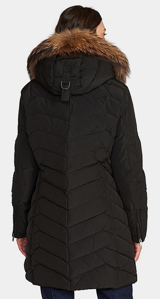 Jemma comfort schwarz Daunen Jacke von SAKI  