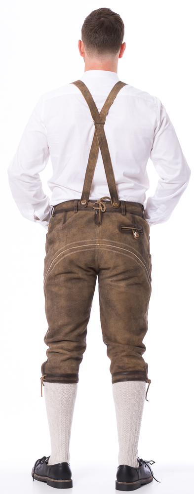 Tegernsee sand-braun Herren Kniebundhose von FISCHER TRACHT