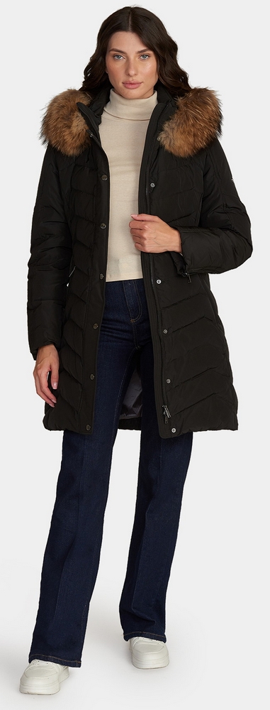 Jemma comfort schwarz Daunen Jacke von SAKI  