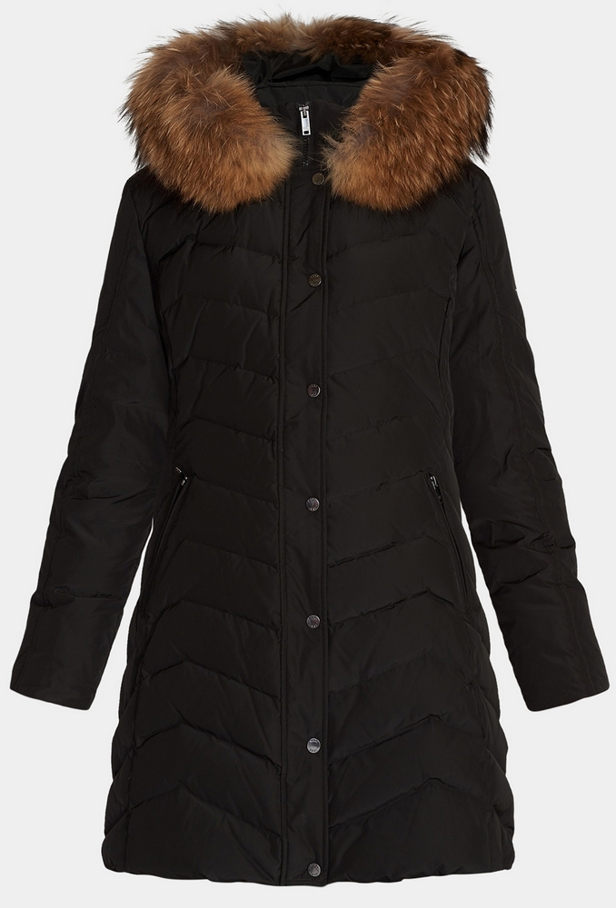 Jemma comfort schwarz Daunen Jacke von SAKI  