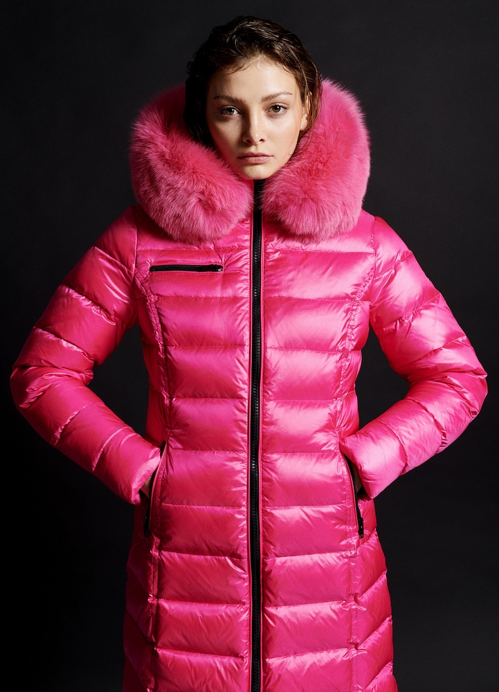 Catie FX pink Daunen Winter Jacke von ROCKANDBLUE  