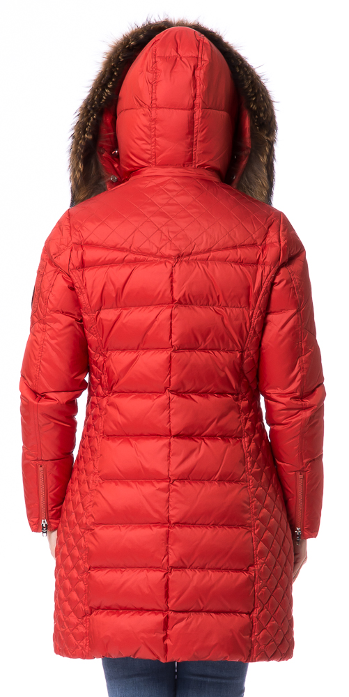 Beam long red Daunenjacke von ROCKANDBLUE